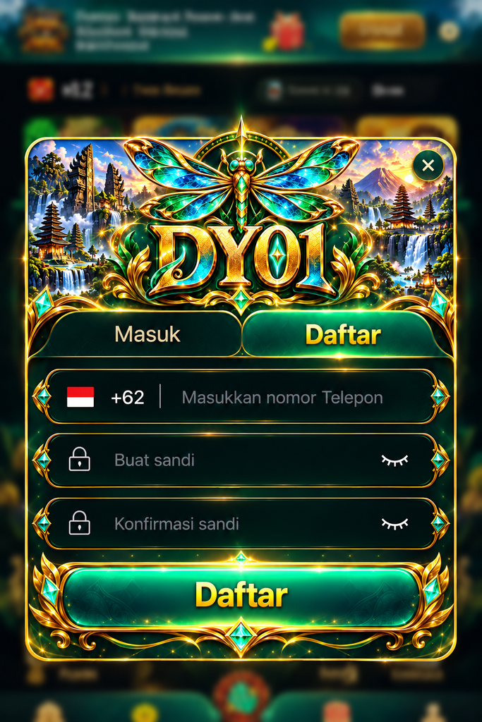 Daftar DY01 tema capung
